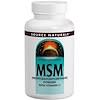 MSM (메틸설포닐메테인) 분말, 비타민 C 포함, 8 oz (227 g)