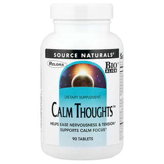 سورس ناتورالز‏, Calm Thinkts ™ ، 90 قرصًا