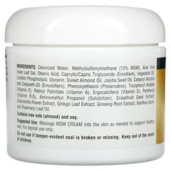 Source Naturals, MSM Cream, MSM-Creme, 113,4 g (4 oz.)