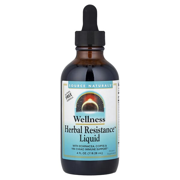 Wellness Herbal Resistance™ Liquid, Alcohol Free, 4 fl oz (118.28 ml)
