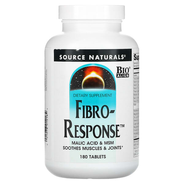 Source Naturals, Fibro-Reaktion, 180 Tabletten