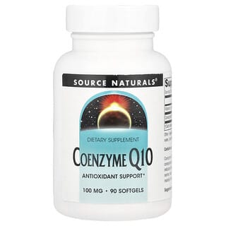 Source Naturals, Coenzima Q10, 100 mg, 90 cápsulas blandas