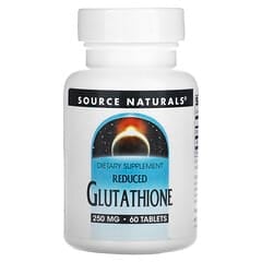 Source Naturals, 還元グルタチオン、 250 mg、 60タブレット