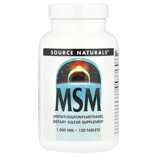 Source Naturals, MSM, 120 Comprimidos