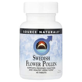 Source Naturals, Swedish Flow Pollen, Pollen, 45 Tabletten