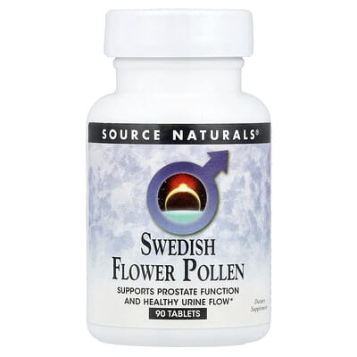 Source Naturals, Swedish Flower Pollen, 90 Tablets