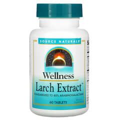 Source Naturals, Wellness, Larch Extract, 60 Tablets