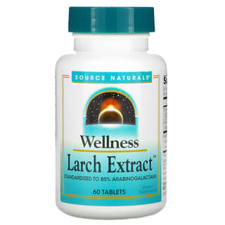 Source Naturals, Wellness Larch Extract（ウェルネス ラーチ エクストラクト）、タブレット60粒