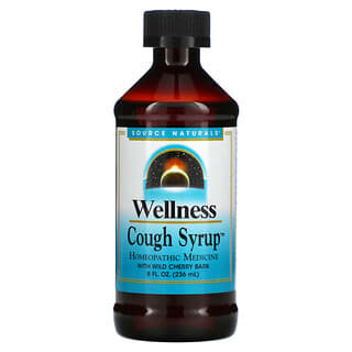 Source Naturals, Wellness, Xarope contra tosse, 8 fl oz (236 ml)