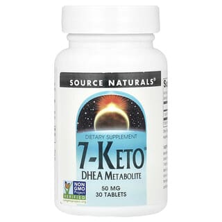 سورس ناتورالز‏, 7-Keto® ، مستقلب DHEA ، 100 ملجم ، 30 قرصًا (50 ملجم لكل قرص)