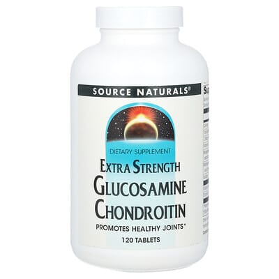 Source Naturals, Glucosamine & Chondroitin, 120 Tablets