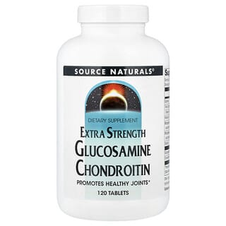 Source Naturals, Glucosamina y condroitina, 120 comprimidos