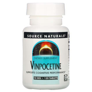 Source Naturals, Vinpocetina, 10 mg, 120 tabletes