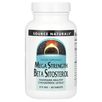 Source Naturals, Extra Strength Beta-Sitosterol, 60 Tablets