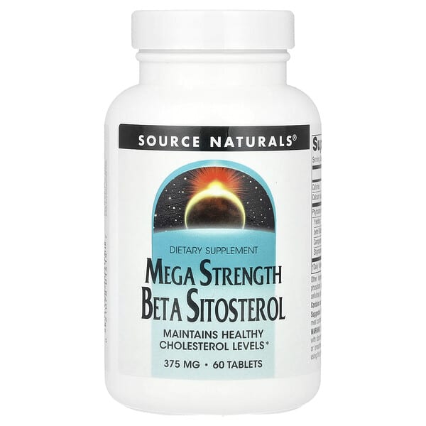 Mega Strength Beta Sitosterol, 60 Tablets