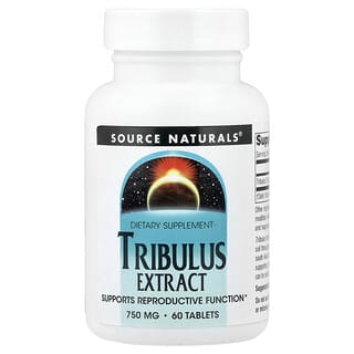 Source Naturals, Extracto de Tribulus, 750 mg, 60 comprimidos