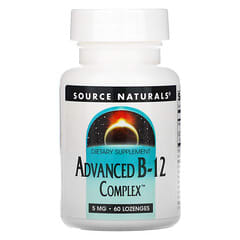 Source Naturals, Advanced B12 Complex, 5 mg, 60 Lutschtabletten