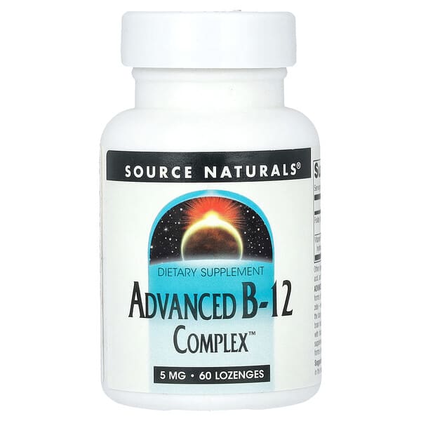 Advanced B-12 Complex, 5 mg, 60 Lozenges