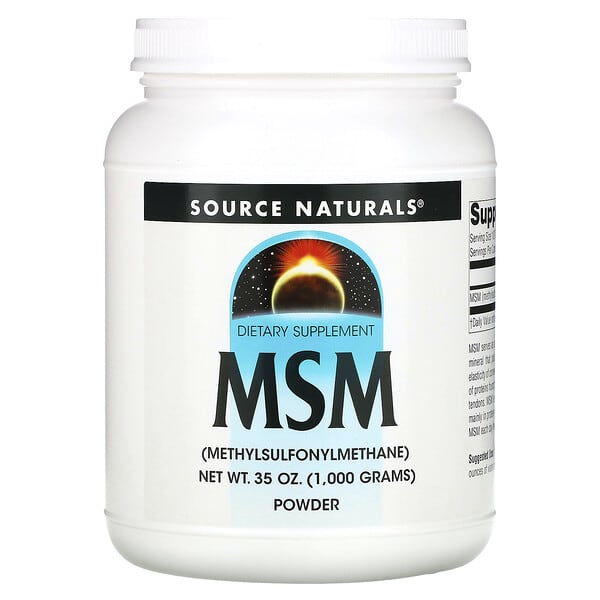 Source Naturals, MSMパウダー、1,000g（35オンス）