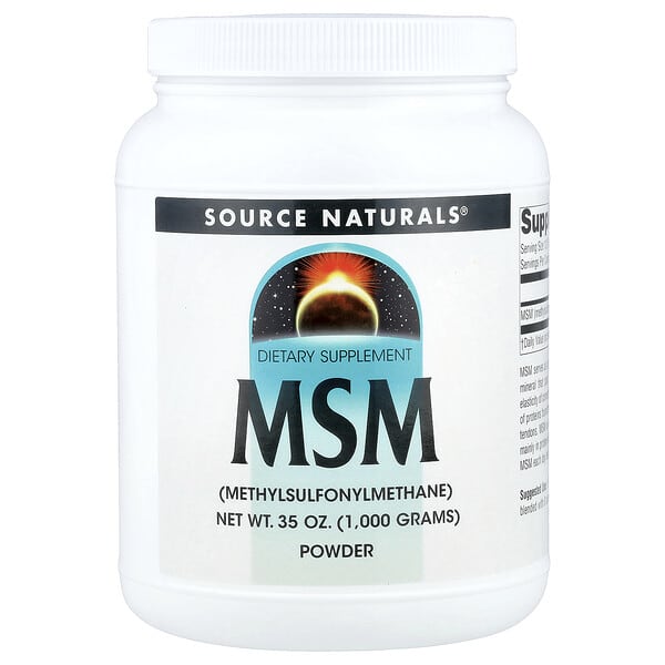 Source Naturals, MSM 粉，35 盎司（1,000 克）