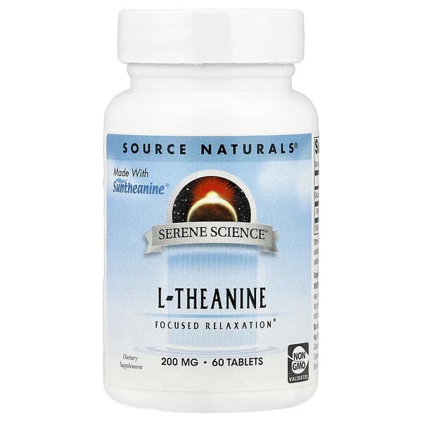 Serene Science®, L-Theanine, 60 Tablets