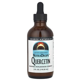 Source Naturals, NutraDrops Quercetin, 4 рідких унції (118,28 мл)