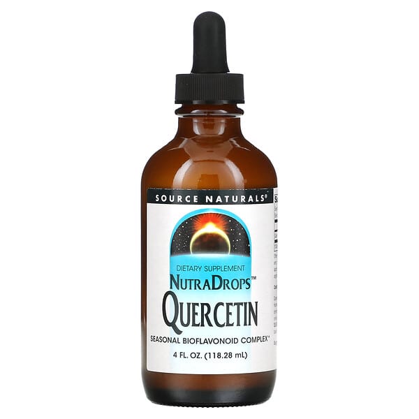 Source Naturals, NutraDrops Quercetin, 4 fl oz (118.28 ml)
