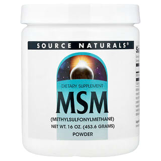 Source Naturals, MSM 粉，16 盎司（453.6 克）