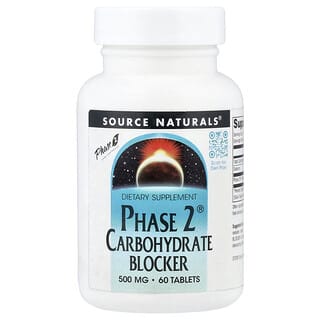 Source Naturals, Phase 2® Carbohydrate Blocker, 60 Tablets