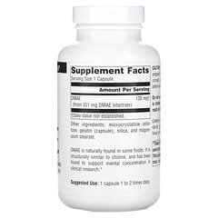 Source Naturals, DMAE, 351 mg, 200 cápsulas