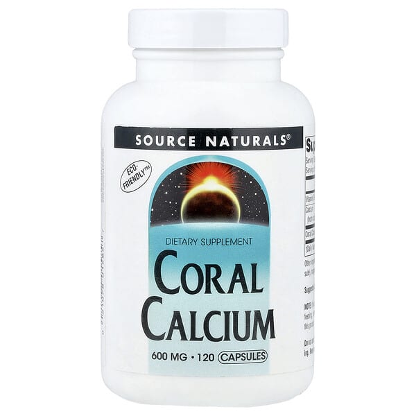 Coral Calcium, 120 Capsules (600 mg per Capsule)