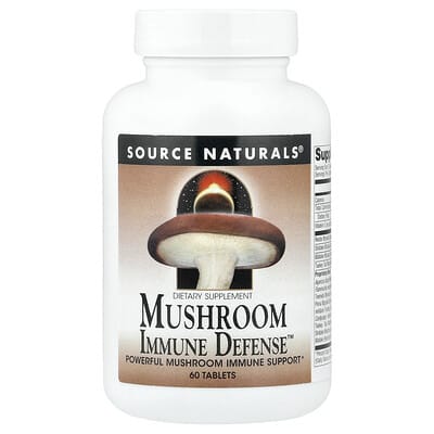 Source Naturals, Mushroom Immune Defense™, 60 Tablets