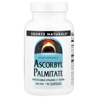 Source Naturals, Palmitato de ascorbilo, 90 cápsulas