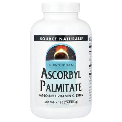 Source Naturals, Ascorbyl Palmitate, 180 Capsules
