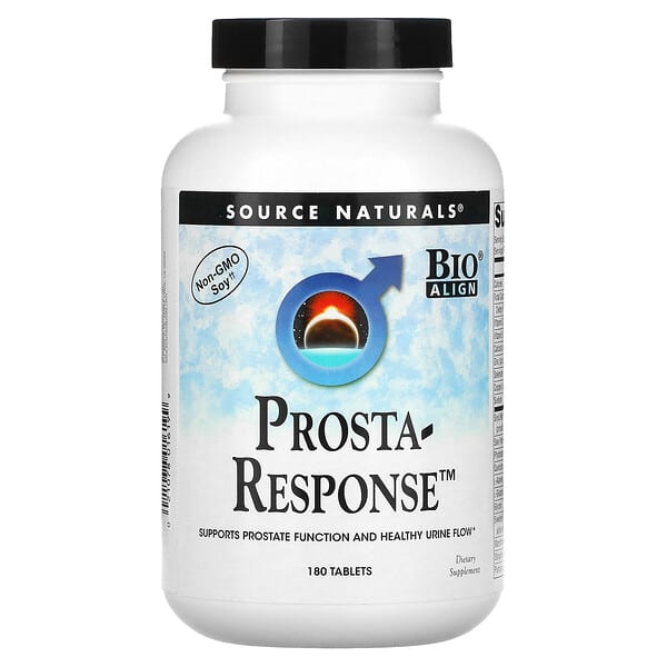 Source Naturals, Prosta Response, Suplemento para la función saludable de la próstata, 180 comprimidos