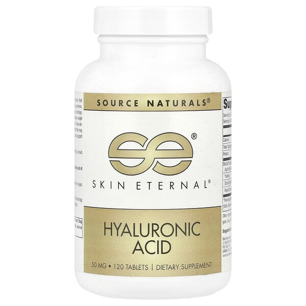 Skin Eternal®, Hyaluronic Acid, 120 Tablets