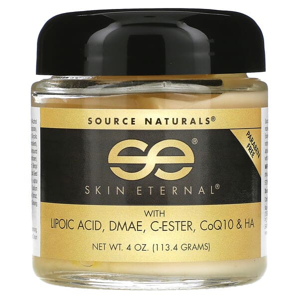 Source Naturals, Crema para la piel eterna, 113,4 g (4 oz)