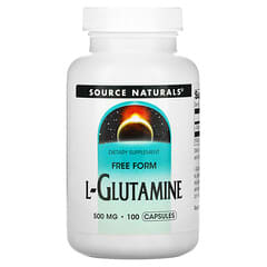 Source Naturals, L-Glutamina, 500 mg, 100 Cápsulas