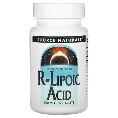 Source Naturals, Alpha Lipoic Acid, 100 mg, 60 Tablets