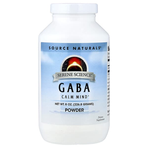 Serene Science®, GABA Powder, 8 oz (226.8 g)