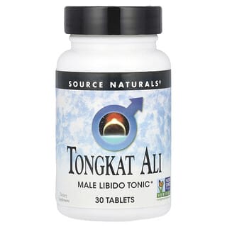 Source Naturals, Tongkat Ali, Tonique pour la libido masculine, 30 comprimés