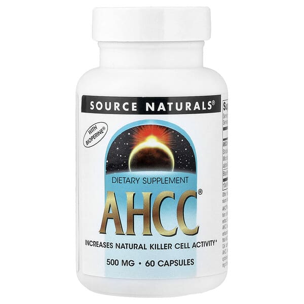 AHCC® With Bioperine®, 60 Capsules