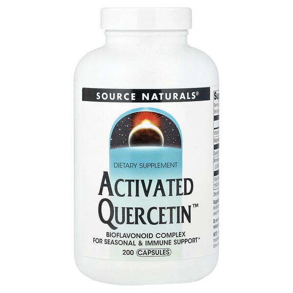 Source Naturals, Activated Quercetin™, 200 kapsułek