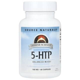 Source Naturals, Serene Science®, 5-HTP, 100 мг, 60 капсул