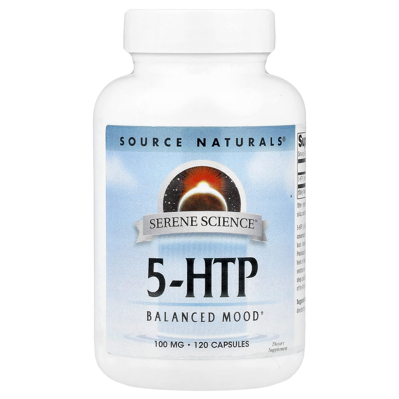 Source Naturals, Serene Science®, 5-HTP, 100 мг, 120 капсул