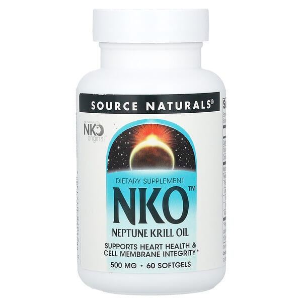 NKO™, Neptune Krill Oil, 500 mg, 60 Softgels