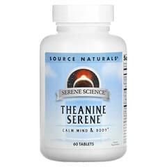 Source Naturals‏, Serene Science, Theanine Serene, 60 טבליות