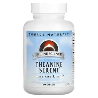 Source Naturals, Serene Science, Théanine Serene, 60 comprimés