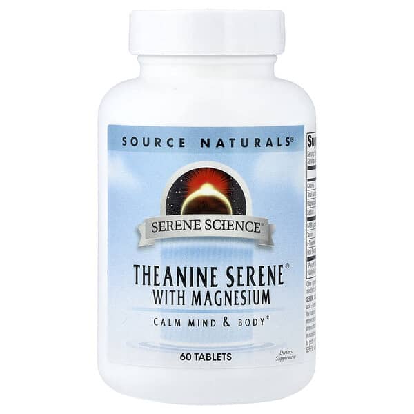 Serene Science®, Theanine Serene® With Magnesium, 60 Tablets