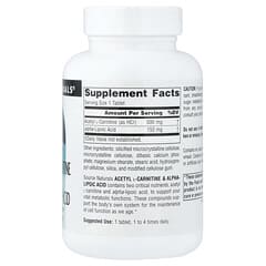 Acetil-L-carnitina y cido alfa-lipoico, 60 comprimidos